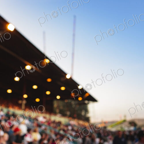 Outdoor audience in stadium, Yakima, WA, USA Outdoor audience in stadium, Yakima, WA, USA
