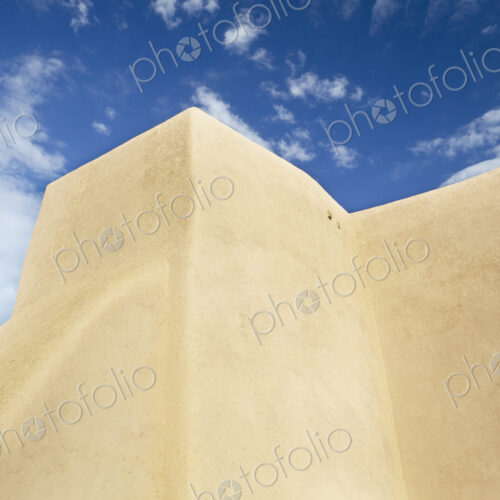 Outside Wall of the San Francisco de Asis Mission Church