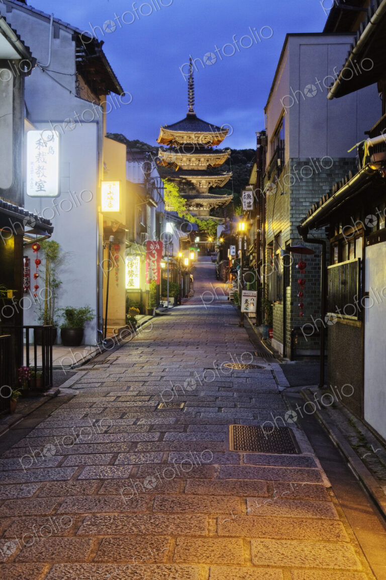 Pagoda at Dusk
