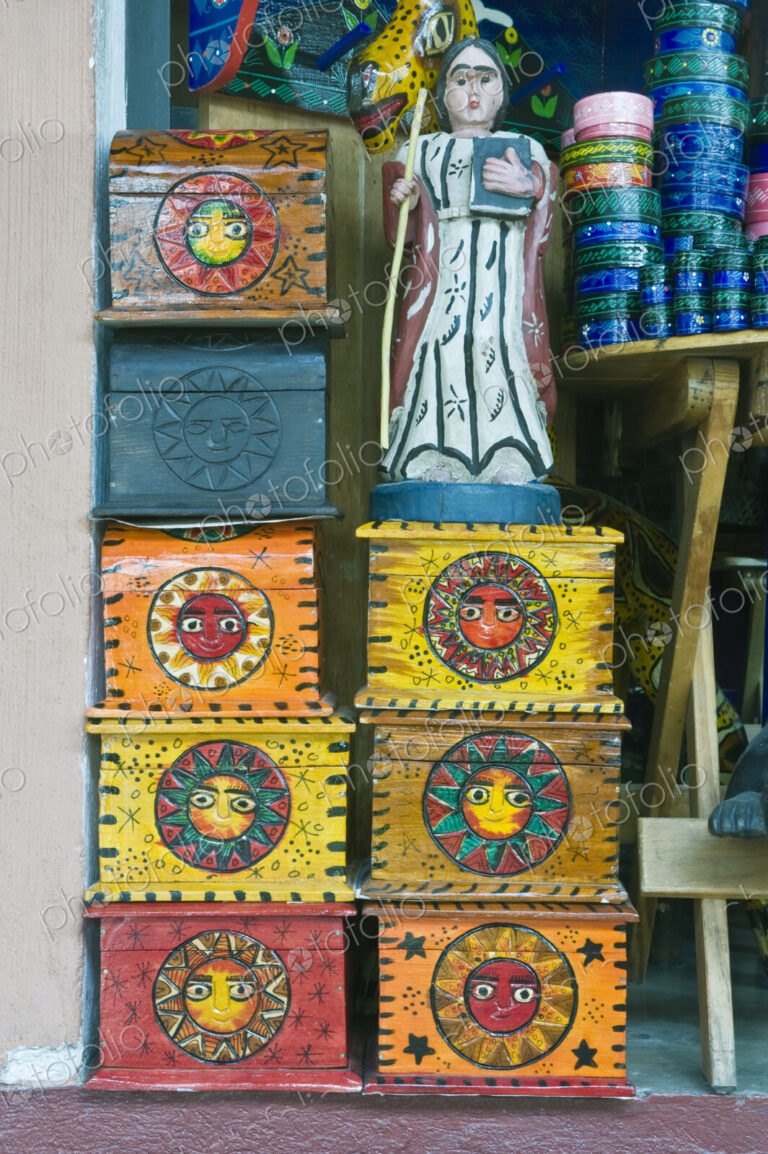 Painted Souvenir Boxes