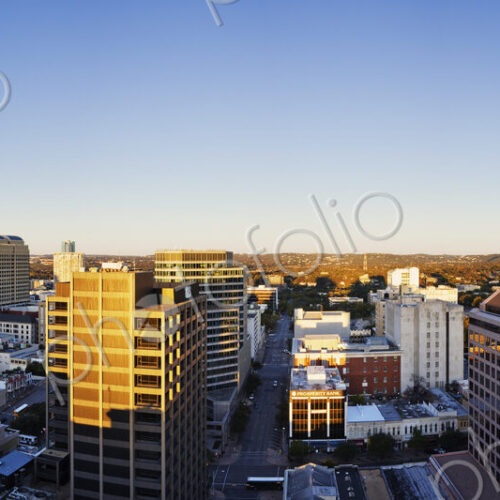 Panoramic City Skyline Panoramic City Skyline