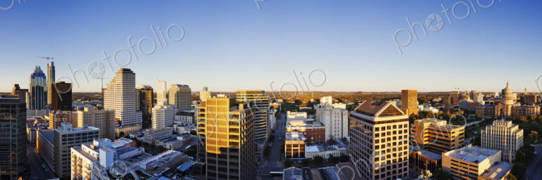Panoramic City Skyline
