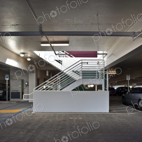 Parking Garage Stairwell Parking Garage Stairwell