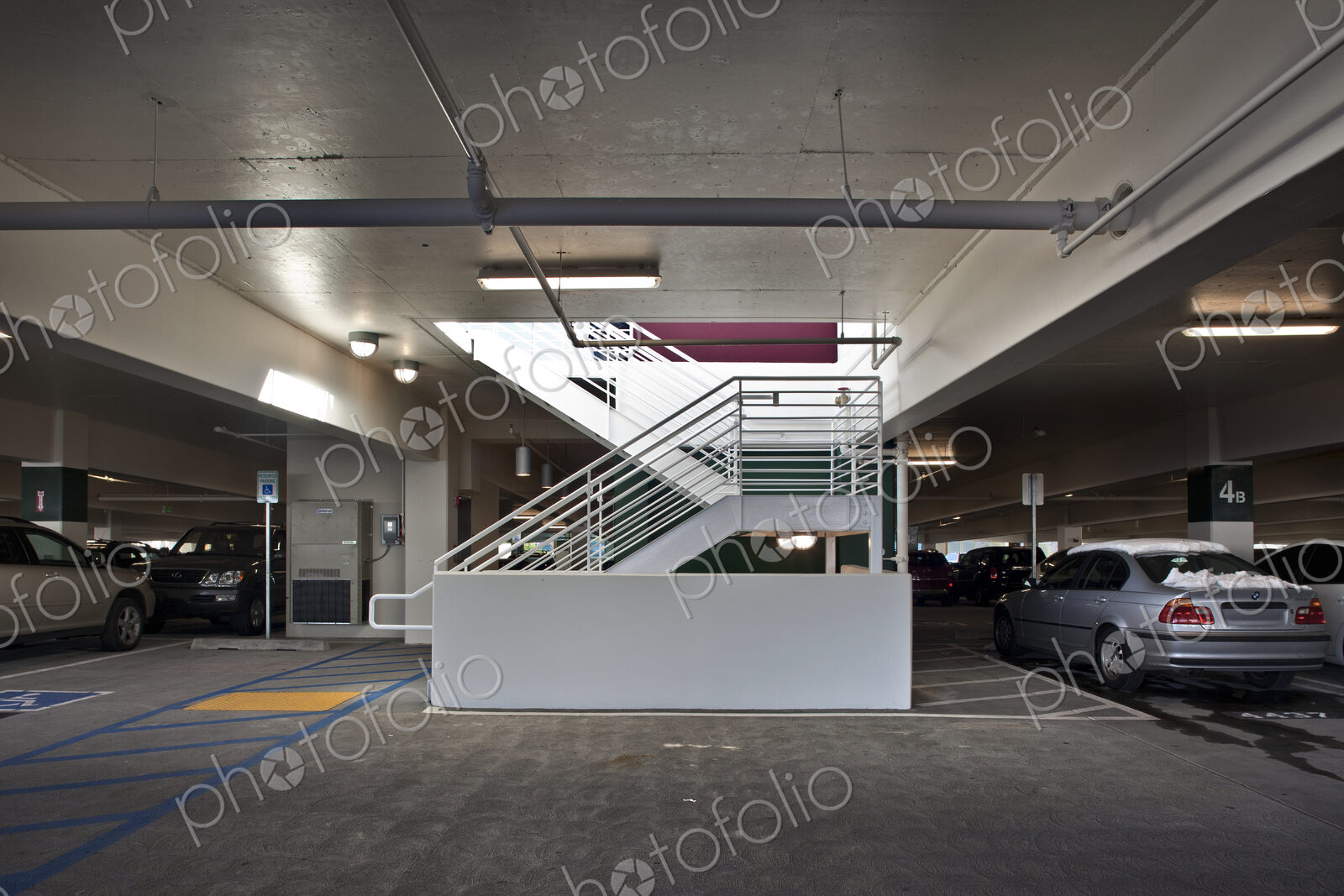 Parking Garage Stairwell