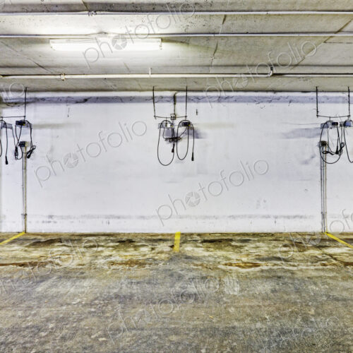 Parking Garage With Charging Stalls Parking Garage With Charging Stalls