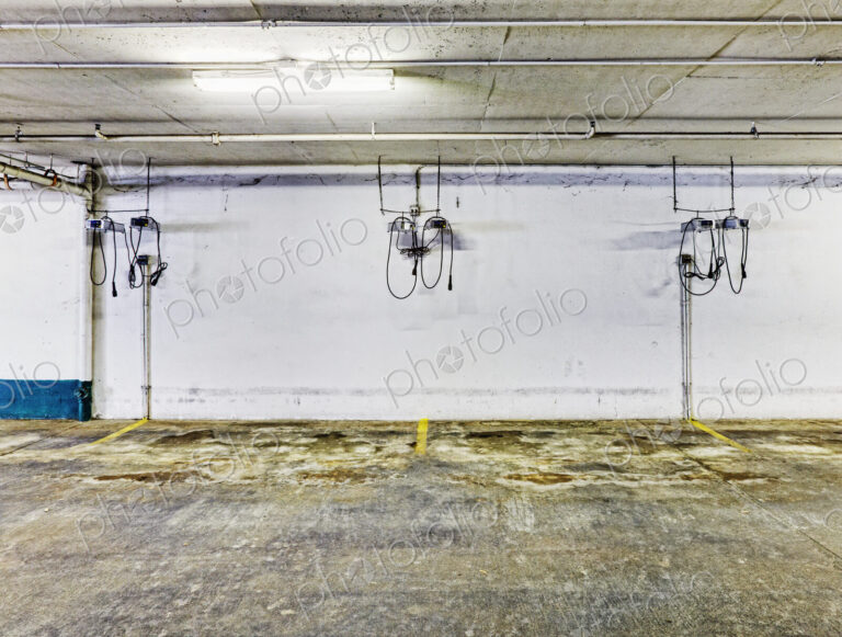 Parking Garage With Charging Stalls