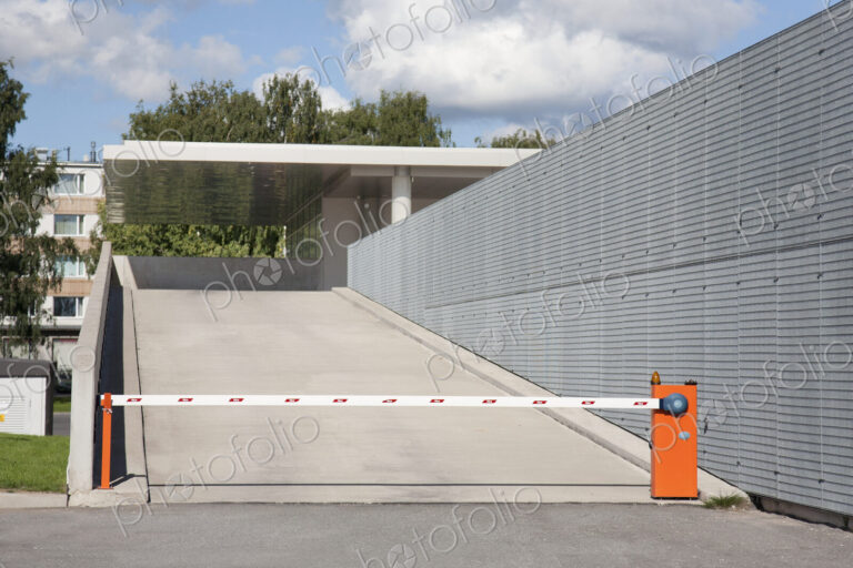 Parking Lot Entrance Ramp