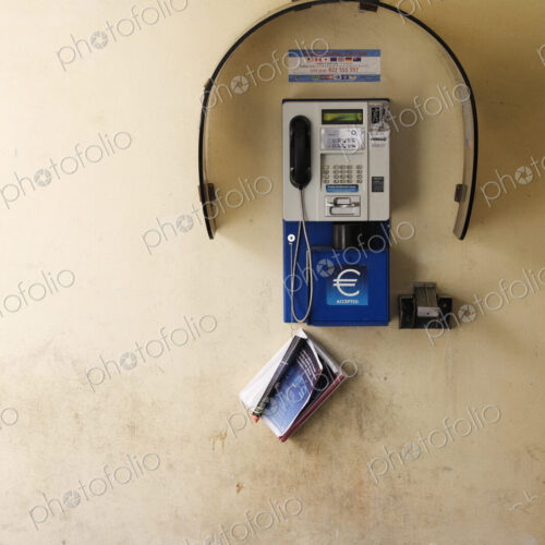 Pay Phone on Wall Pay Phone on Wall