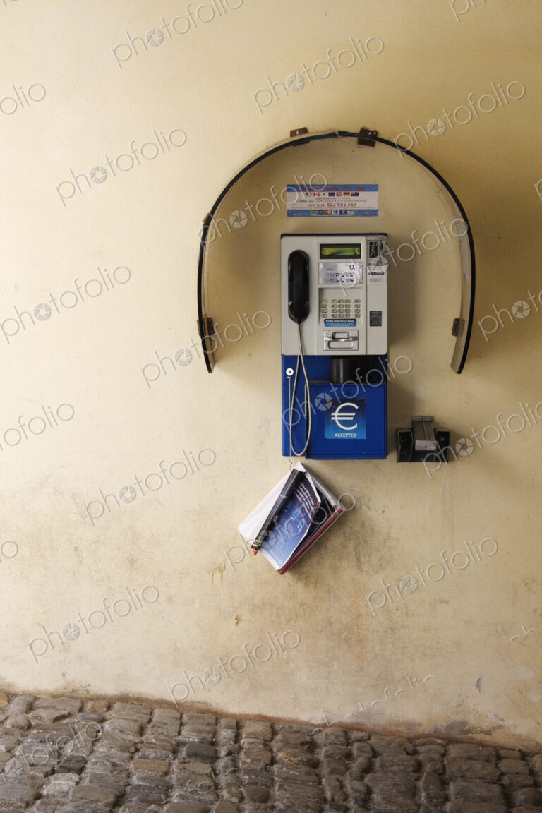 Pay Phone on Wall