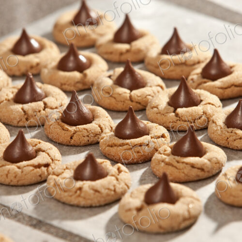 Peanut Blossom Cookies
