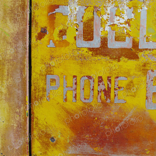 Peeling lettering and paint on side of old, abandoned truck Peeling lettering and paint on side of old, abandoned truck