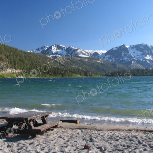 Picnic Table at June Lake