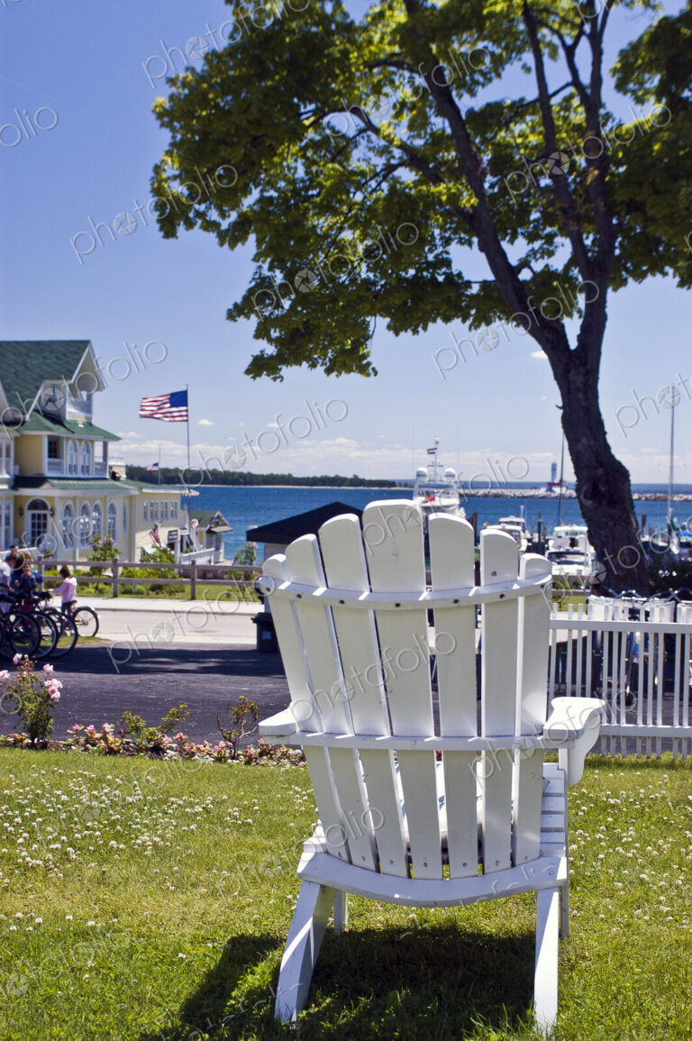 Picturesque Waterfront Town
