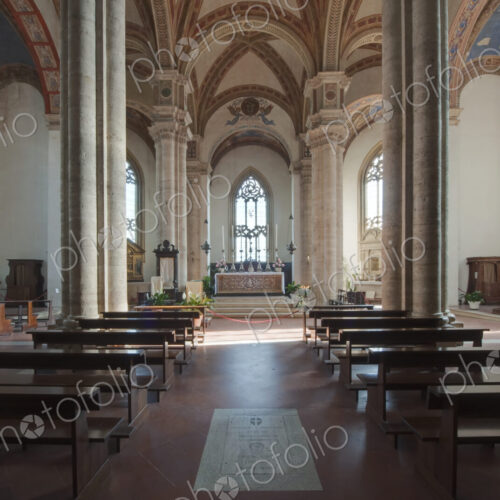 Pienza Cathedral Interior