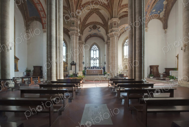 Pienza Cathedral Interior