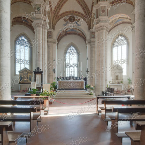 Pienza Cathedral Interior