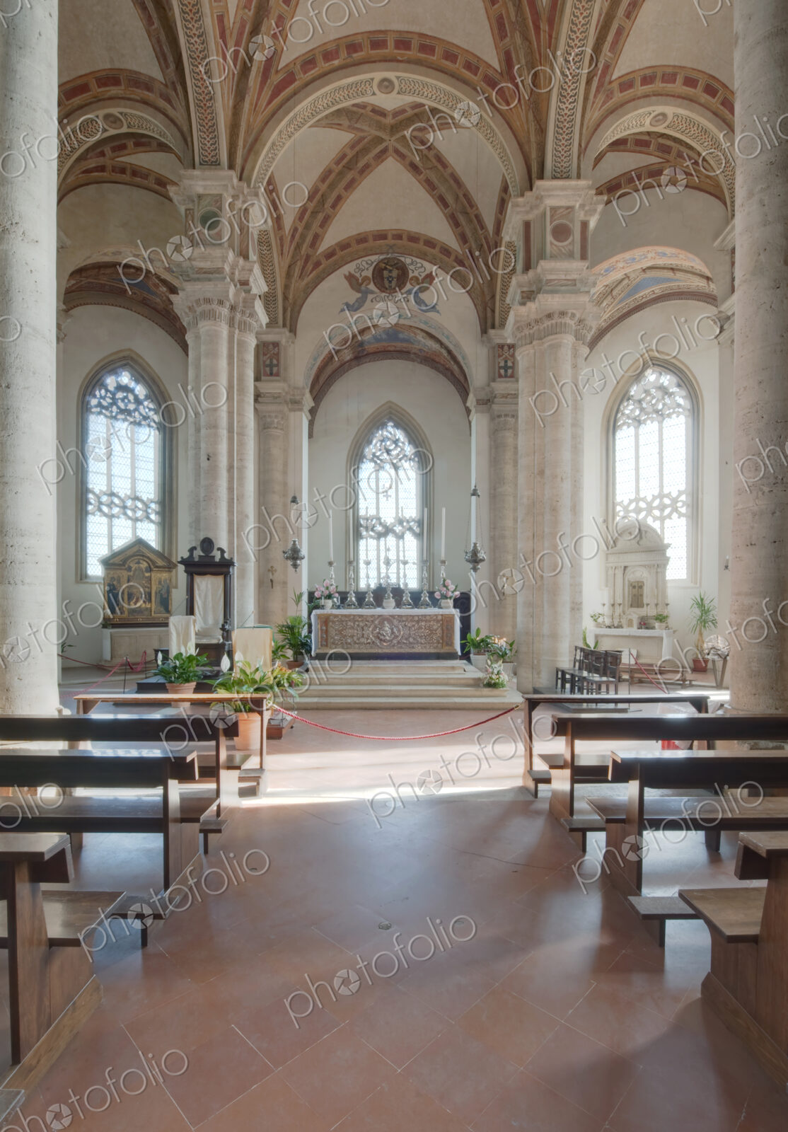 Pienza Cathedral Interior