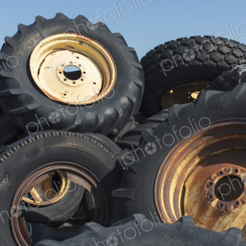 Pile of discarded farming equipment in rural landfill, near Kildeer, Saskatchewan, Canada. Pile of discarded farming equipment in rural landfill, near Kildeer, Saskatchewan, Canada.
