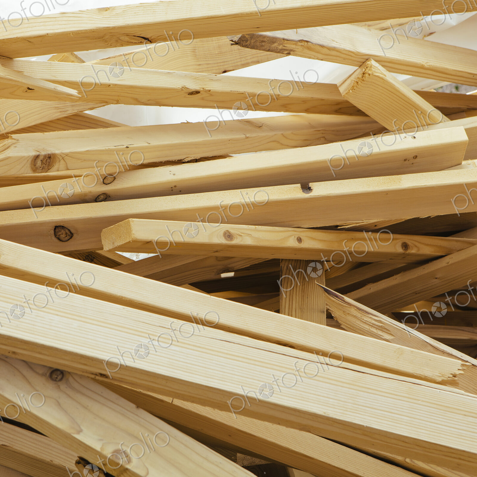 Pile of wood 2×4 studs used for construction, near Pullman