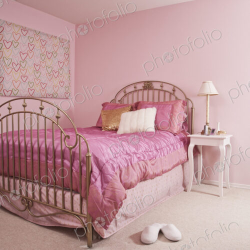 Pink Bedroom Interior Pink Bedroom Interior