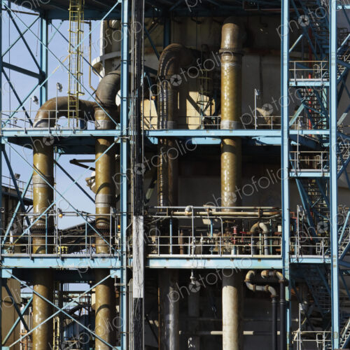 Piping System At A Power Station
