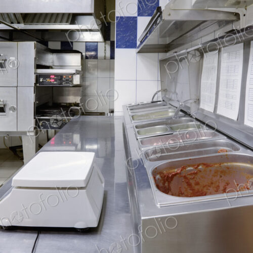 Pizza Preparation Counter