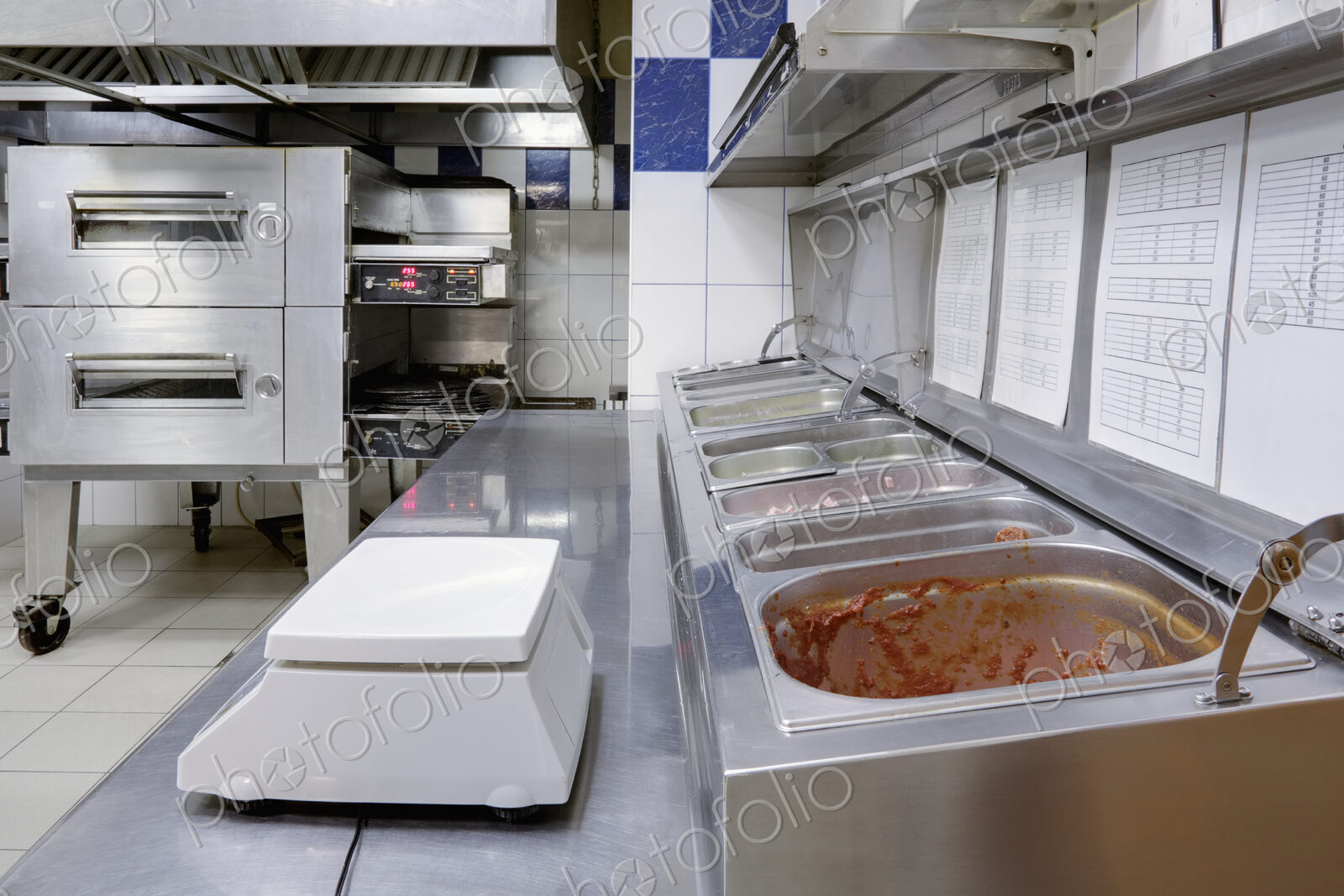 Pizza Preparation Counter