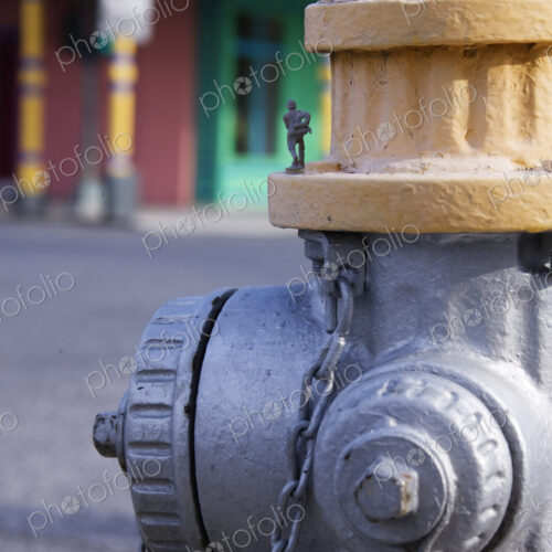 Plastic Soldier on a Fire Hydrant Plastic Soldier on a Fire Hydrant