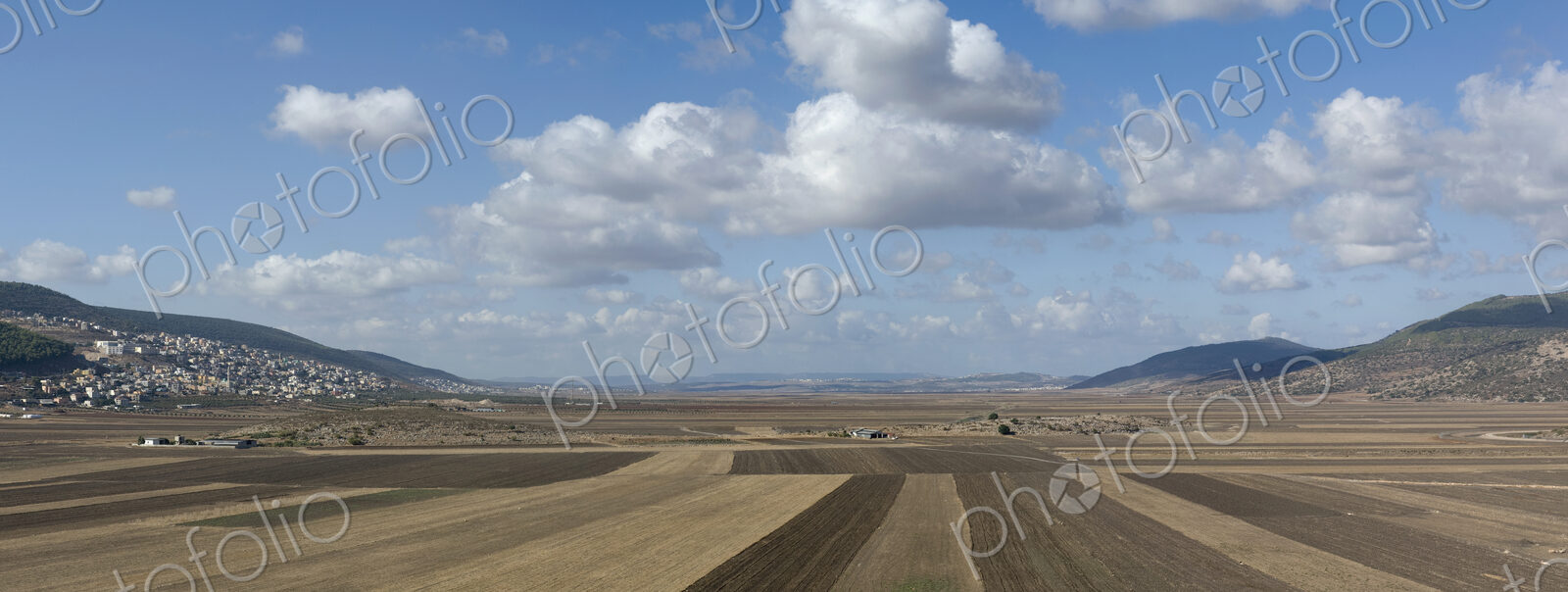 Plowed Agricultural Fields in the Beit Netofa Valley