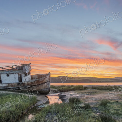 Point Reyes National Seashore, a shipwreck on shore at sunrise Point Reyes National Seashore, a shipwreck on shore at sunrise