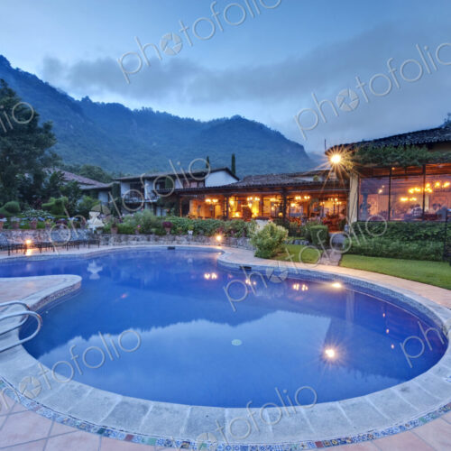 Pool at the Atitlan Hotel Pool at the Atitlan Hotel