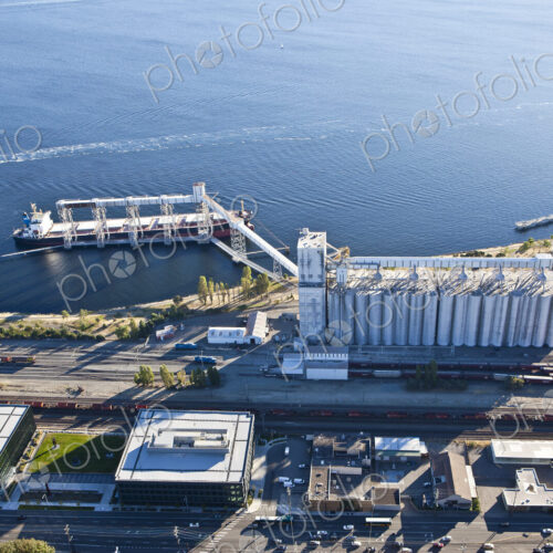 Port Facility For Loading Grain On Board Ships