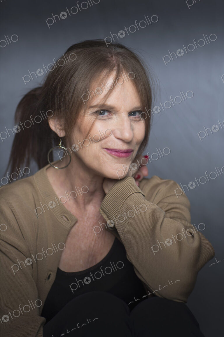 Portrait of a middle aged woman.