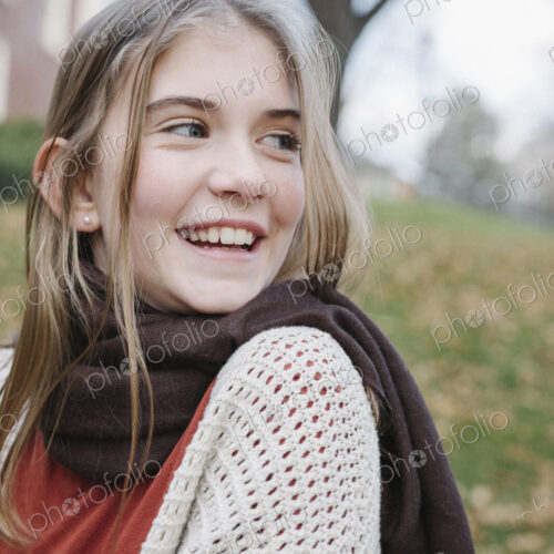 Portrait of a teenage girl, head and shoulders. Portrait of a teenage girl, head and shoulders.