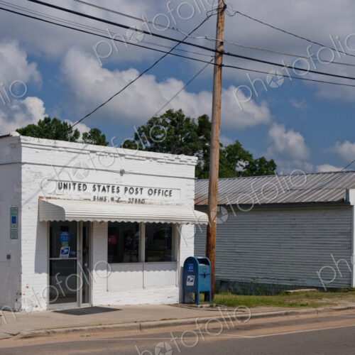 Post Office in a small town in North Carolina,