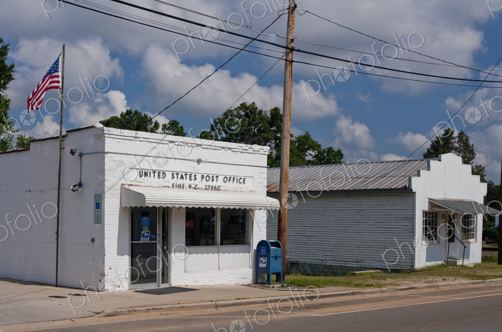 Post Office in a small town in North Carolina,