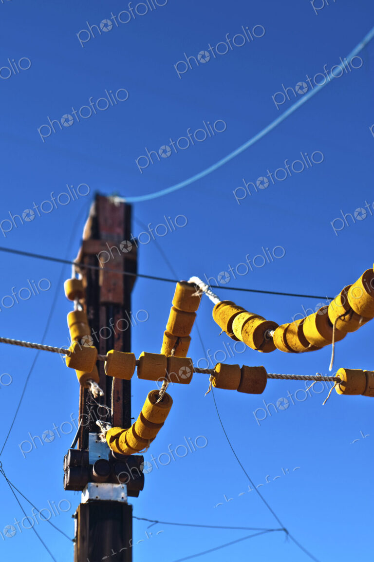 Power Lines Coming Off of Pole