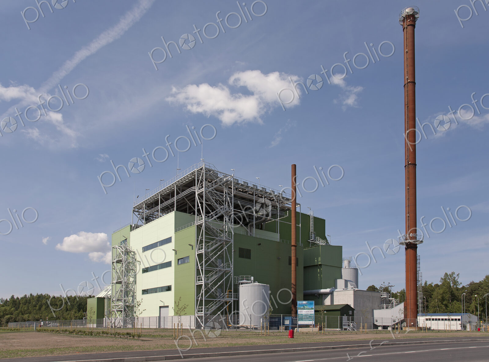 Power Plant Exterior