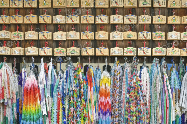 Prayer Plaques & Origami Cranes