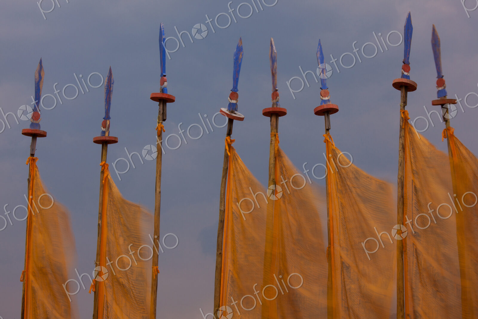 Prayer flags, Paro Valley, Bhutan