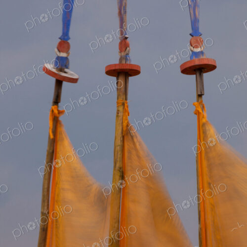 Prayer flags, Paro Valley, Bhutan