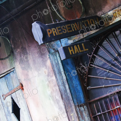 Preservation Hall Sign