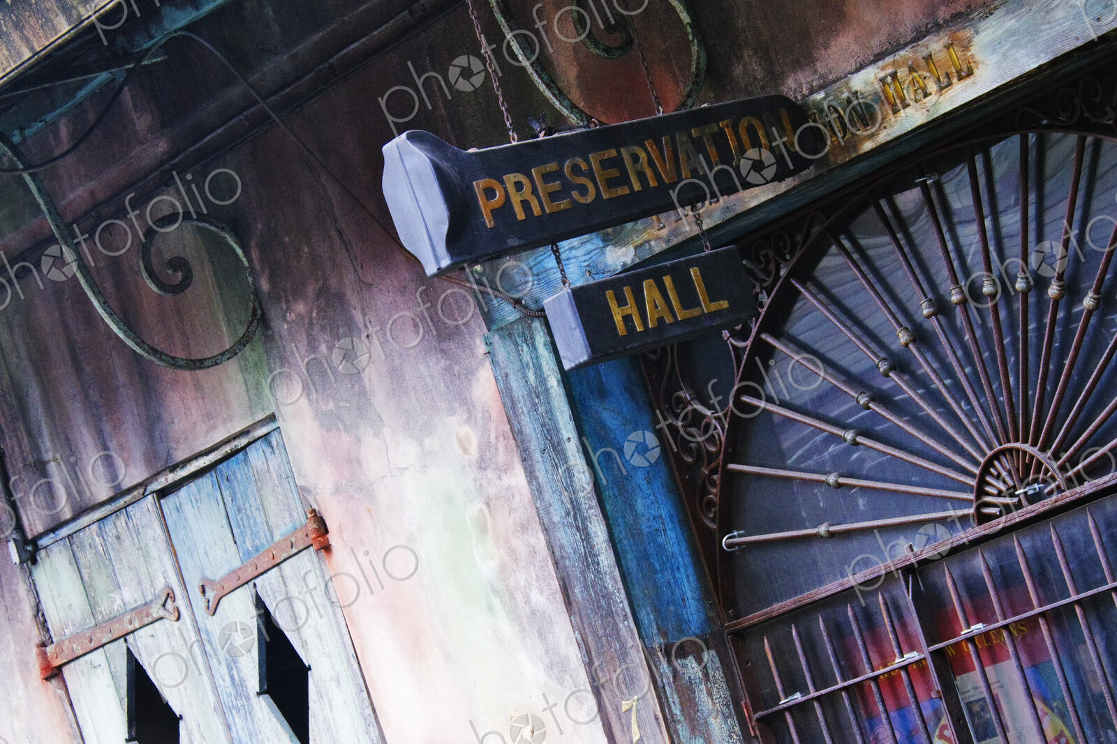 Preservation Hall Sign