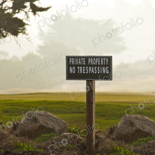Private Property No Trespassing Sign Private Property No Trespassing Sign