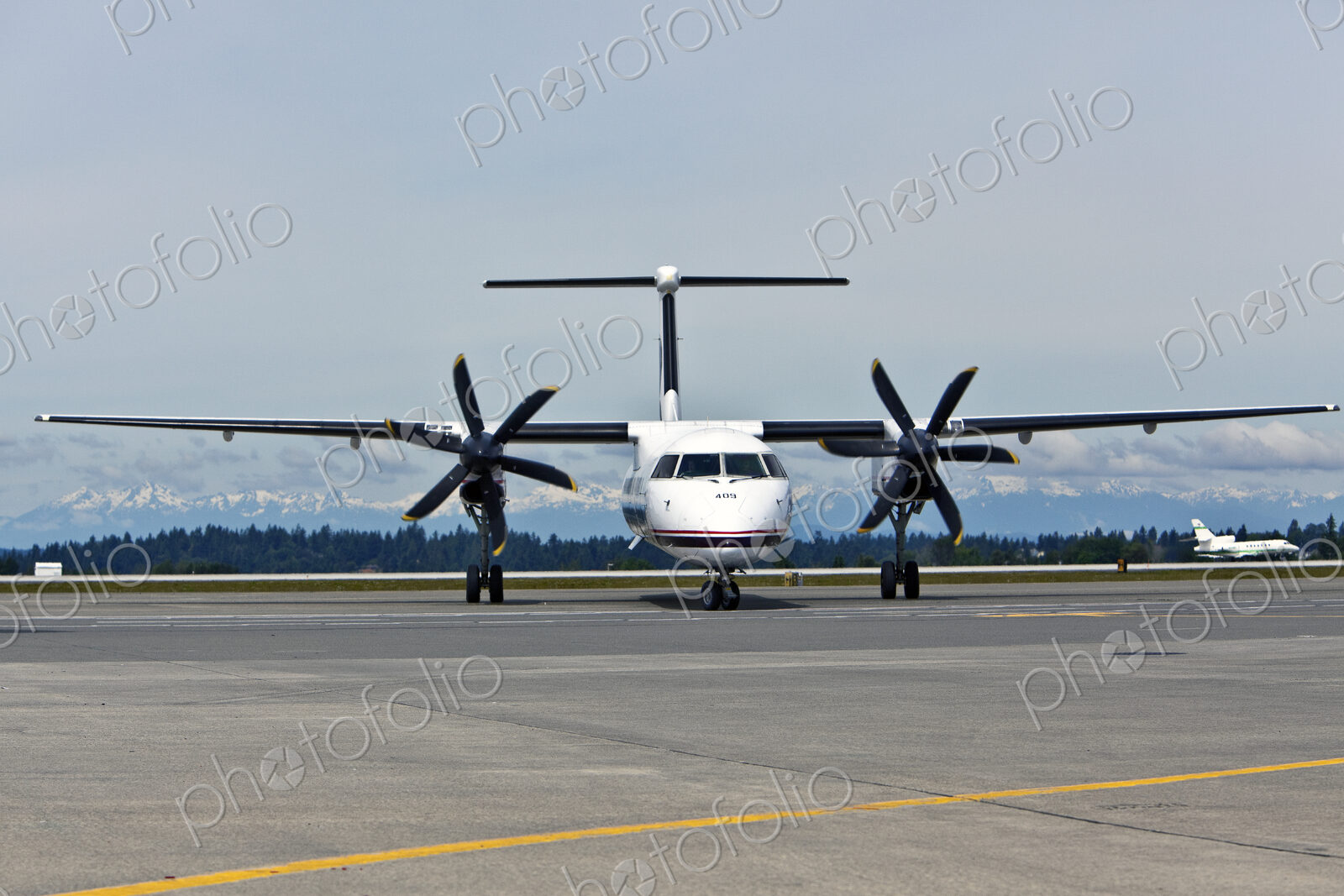 Prop Plane on the Tarmac