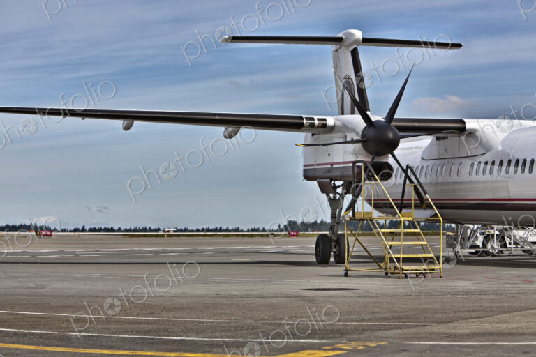 Prop Plane on the Tarmac