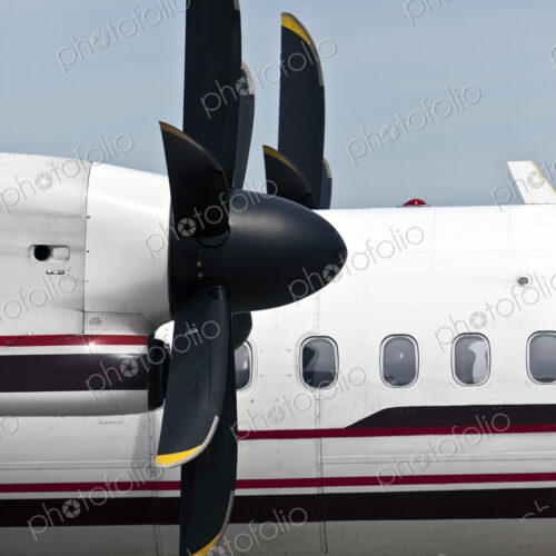 Prop on an Airplane
