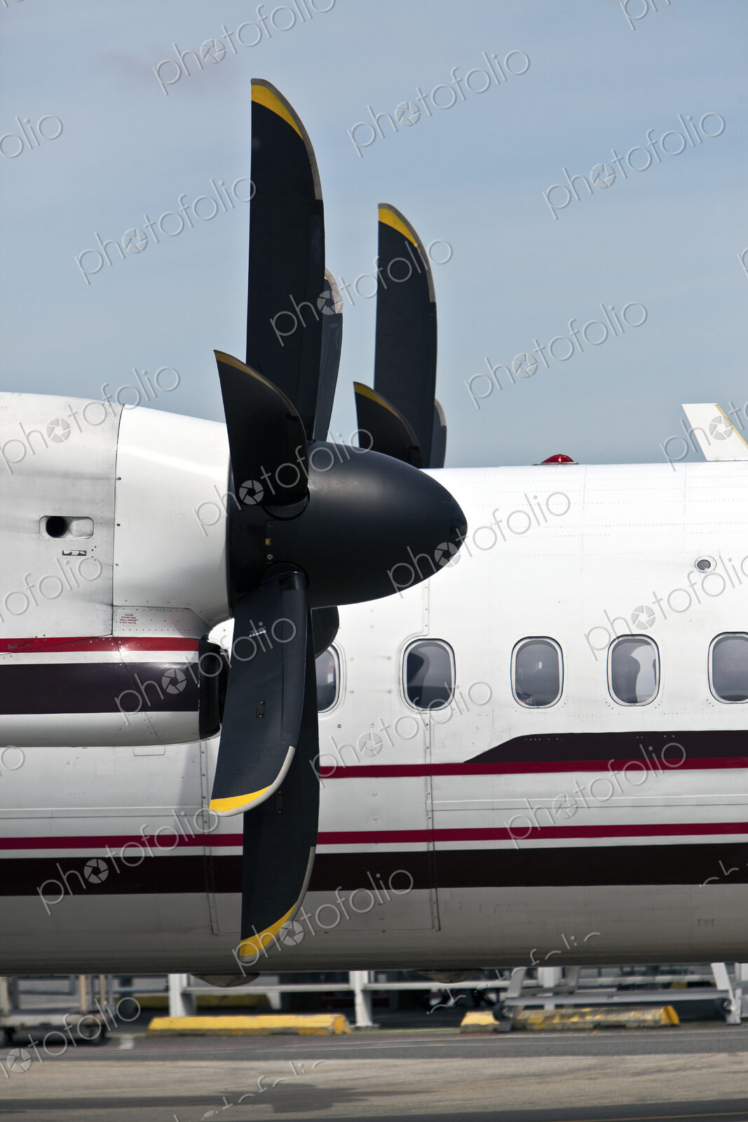 Prop on an Airplane