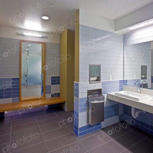 Public Bathroom Interior Public Bathroom Interior