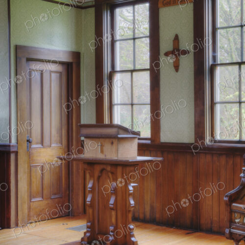 Pulpit, Oysterville Babtist Church